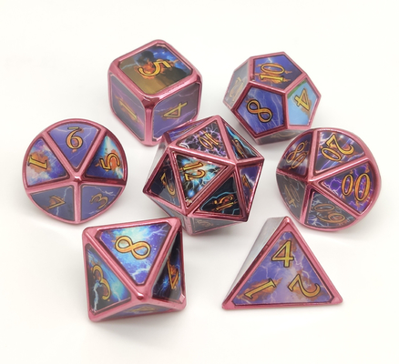 OEMの無毒なバルクPolyhedralダイス セットは、耐久力のあるPolyhedral 7死ぬ