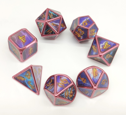 OEMの無毒なバルクPolyhedralダイス セットは、耐久力のあるPolyhedral 7死ぬ