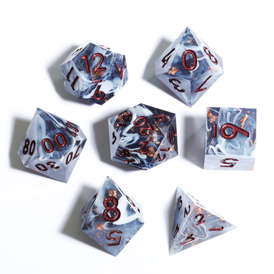 軽量の多面体の樹脂RPGは多目的に手の注をさいの目に切る