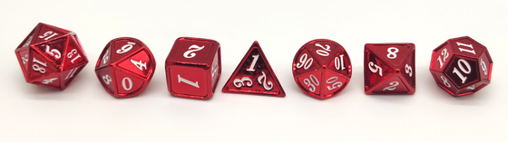ハンドメイドの金属RPGは耐久力のある多目的実用的さいの目に切る