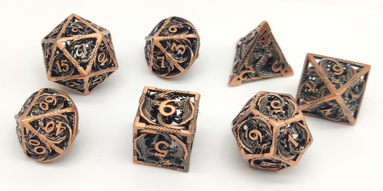 手は小型RPGのダイス セットの耐久耐久力のある贅沢を磨いた