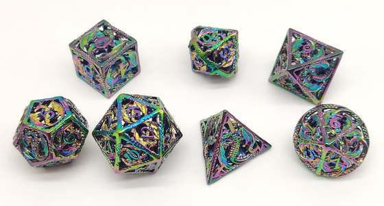 D6 D8 D10の小型Polyhedralダイス多目的独特な臭い無し
