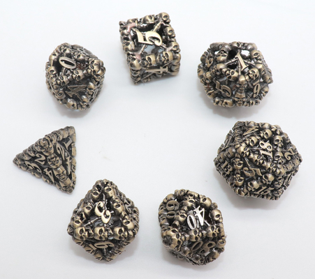多色刷り贅沢な無臭の小さいPolyhedralダイス バルクD10 D12 D20