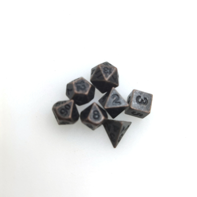 端小型DNDはPolyhedral D10 D12 D20の無臭のライト級選手をさいの目に切る