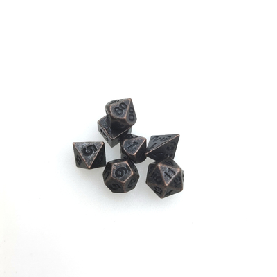 RPGのダイスDNDのポータブル小さい耐久の無毒なミニチュアGSTの多目的