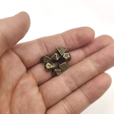 カスタム カラフル プラスチック ミニポリエドラル ダイス セット ギフト と コレクション
