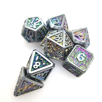 ボードゲーム GST 多目的金属サイコロ多面体耐久性のある DND