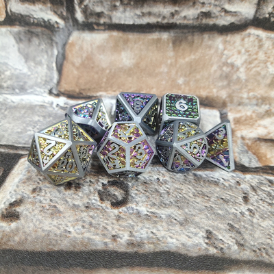 ボードゲーム GST 多目的金属サイコロ多面体耐久性のある DND