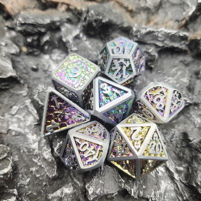 ボードゲーム GST 多目的金属サイコロ多面体耐久性のある DND