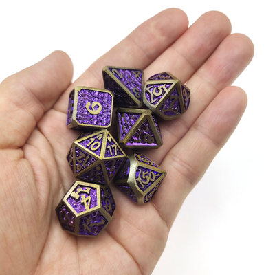ミニ RPG ダイス 7 個の小さな多面体セット マジック ザ ギャザリング チップ ダイス セット