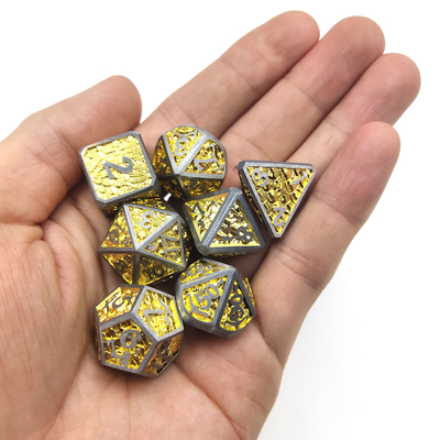 大人DNDのためのゲームは一定の小型製造者Polyhedral RPGの高温をさいの目に切る
