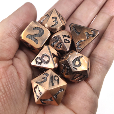 GST 多目的 CE 精密 RPG OEM 無毒バルク RPG 多面体ダイス セット