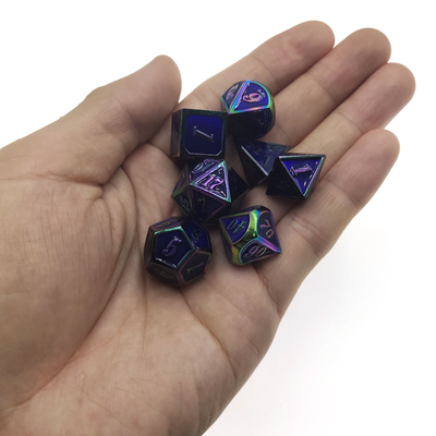 KTV バーのための CE 精密多面体サイコロ セット RPG OEM 合金