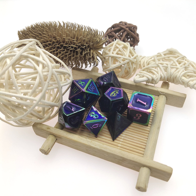 KTV バーのための CE 精密多面体サイコロ セット RPG OEM 合金