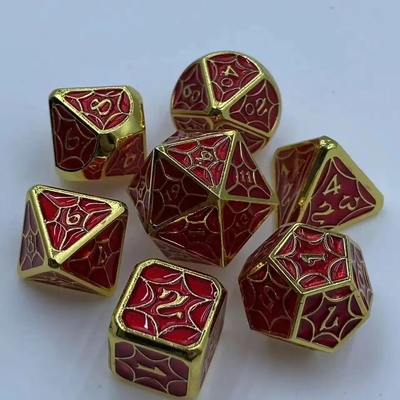 アルloy Dice Set 耐磨性 手作り 多面型 PRG ダイス ドラゴンとダンジョン