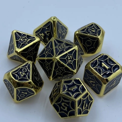 アルloy Dice Set 耐磨性 手作り 多面型 PRG ダイス ドラゴンとダンジョン