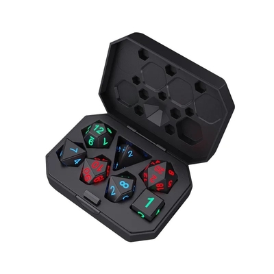 DNDボード 多面体サイコロ 大人のゲーム マジックトリック ピクセル 電子光 LEDサイコロ