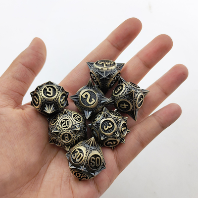 レトロ コッパーの流星 ハンマー メタル・ダイス ドラゴン・アンド・ダンジョン DND RPG D20