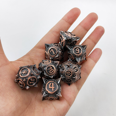レトロ コッパーの流星 ハンマー メタル・ダイス ドラゴン・アンド・ダンジョン DND RPG D20
