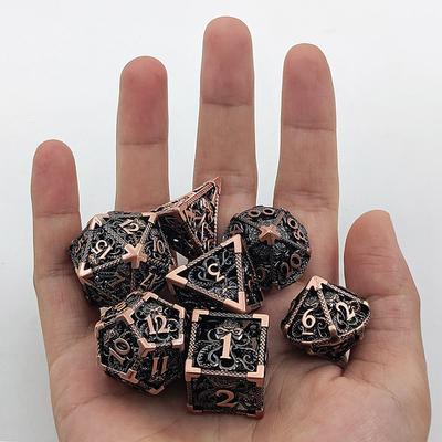 オクトポス ホールメタル マルチフェイス ダイスセット ブーデメン ダンジョンとドラゴン DND