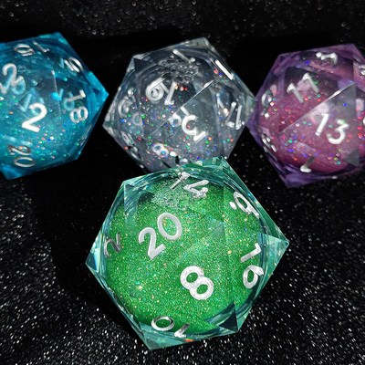 20D シングルレジン ランニングサンドダイスセット クルーズ・コール RPG#DND#Coc