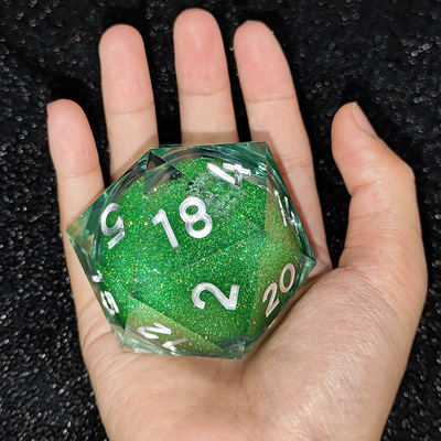 20D シングルレジン ランニングサンドダイスセット クルーズ・コール RPG#DND#Coc