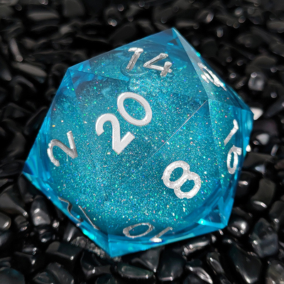 20D シングルレジン ランニングサンドダイスセット クルーズ・コール RPG#DND#Coc