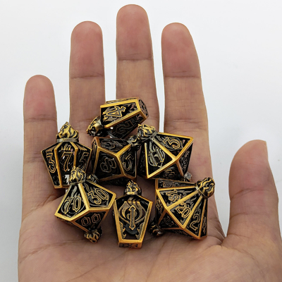 バードケージ ホロウ マルチフェイス メタル Dice Of Bade Gate Dungeon And DND#RPG