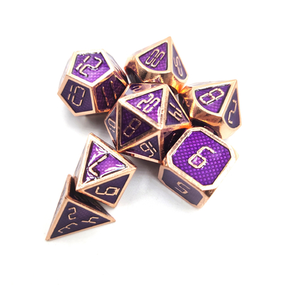 タイム・デジタル・ソリッド・メタル・ダイス ドラゴン・アンド・ダンジョン DND RPG COC