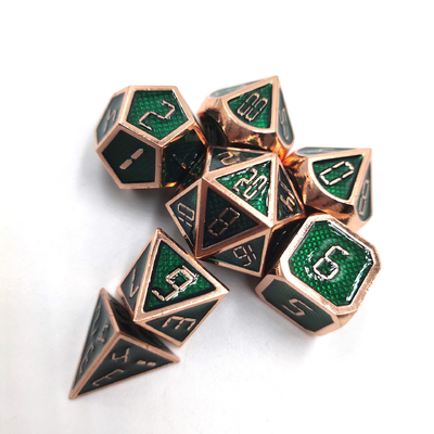 タイム・デジタル・ソリッド・メタル・ダイス ドラゴン・アンド・ダンジョン DND RPG COC