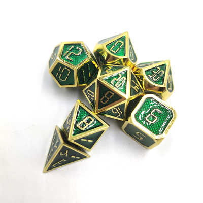 タイム・デジタル・ソリッド・メタル・ダイス ドラゴン・アンド・ダンジョン DND RPG COC