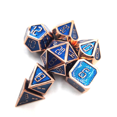 タイム・デジタル・ソリッド・メタル・ダイス ドラゴン・アンド・ダンジョン DND RPG COC