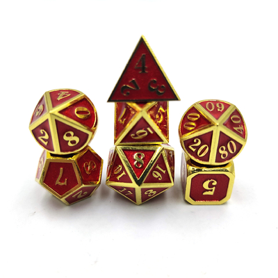 DND RPG ミニメタルダイス ランニング グループゲーム ボードゲーム マルチフェイス