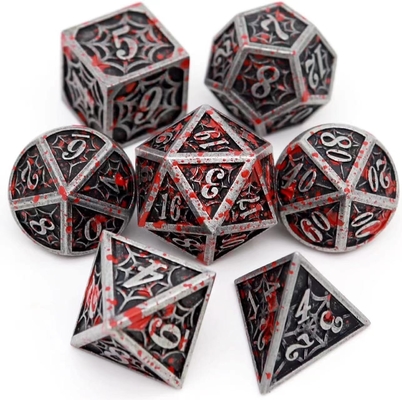 スパイダーマン ソリッドメタル 多面体サイズのセット DND RPG ルックススタイル