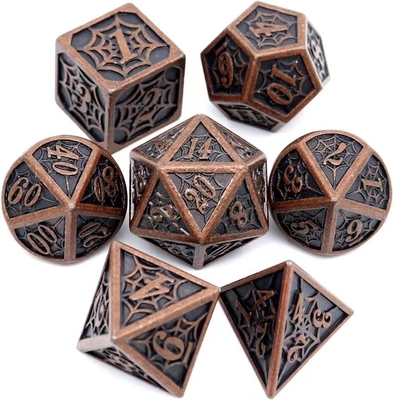 スパイダーマン ソリッドメタル 多面体サイズのセット DND RPG ルックススタイル