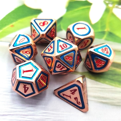 DND RPG 固体金属のダイススーツ 電気泳ぐ技術 地球をさまよる