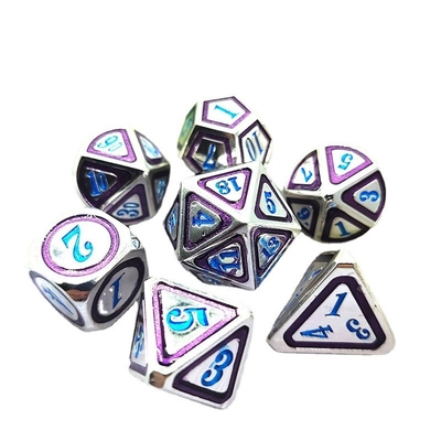 DND RPG 固体金属のダイススーツ 電気泳ぐ技術 地球をさまよる