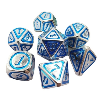 DND RPG 固体金属のダイススーツ 電気泳ぐ技術 地球をさまよる