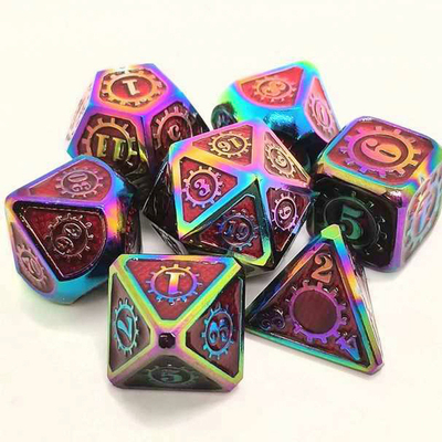 カラフル・ギア・ソリッド・メタル・ダース・セット ボードゲーム クウウ DND RPG