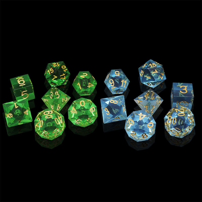 多色樹脂素材 ダイヤセット#Rpg#Dnd#Coc 透明