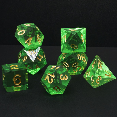 多色樹脂素材 ダイヤセット#Rpg#Dnd#Coc 透明