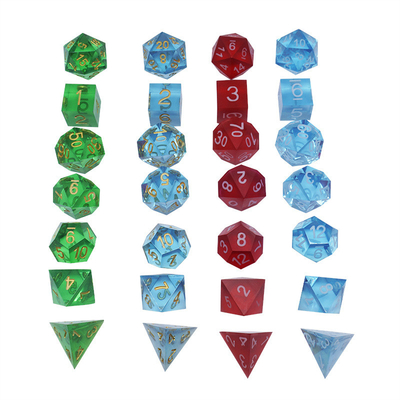 多色樹脂素材 ダイヤセット#Rpg#Dnd#Coc 透明
