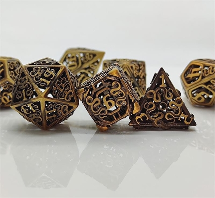チェンティアン・スネーク ホール・メタル・ダース・セット 多面的なテーブルゲーム #Dnd#Rpg#Coc