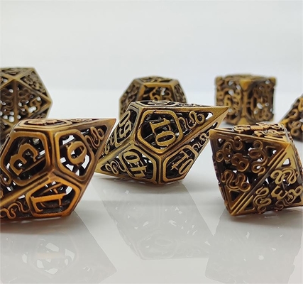 チェンティアン・スネーク ホール・メタル・ダース・セット 多面的なテーブルゲーム #Dnd#Rpg#Coc