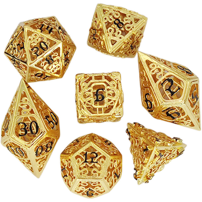 チェンティアン・スネーク ホール・メタル・ダース・セット 多面的なテーブルゲーム #Dnd#Rpg#Coc