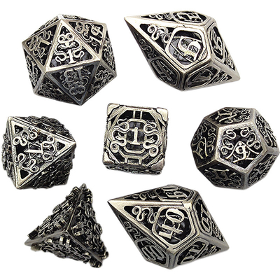 チェンティアン・スネーク ホール・メタル・ダース・セット 多面的なテーブルゲーム #Dnd#Rpg#Coc