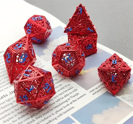 チェンティアン・スネーク ホール・メタル・ダース・セット 多面的なテーブルゲーム #Dnd#Rpg#Coc