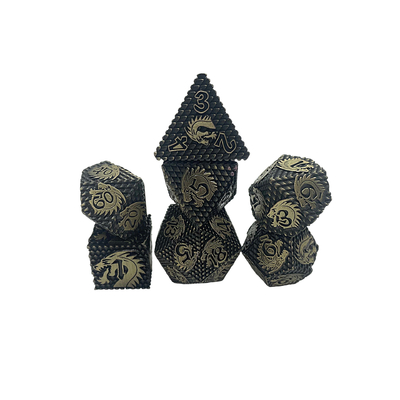 フォーク・スケール・メタル・ダイス・マルチ・ヌードル・ボード・ゲーム・セット#Dnd#Rpg#Coc