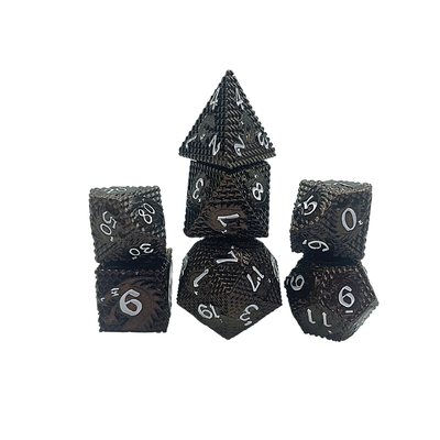 フォーク・スケール・メタル・ダイス・マルチ・ヌードル・ボード・ゲーム・セット#Dnd#Rpg#Coc
