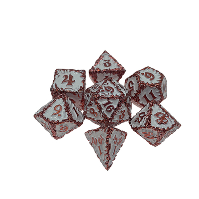 ホワイトツリー ワイン メタル マルチフェイス ダイスセット デスクトップゲーム#Dnd#Rpg#Coc